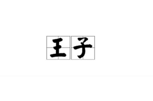 王子（汉语词汇）