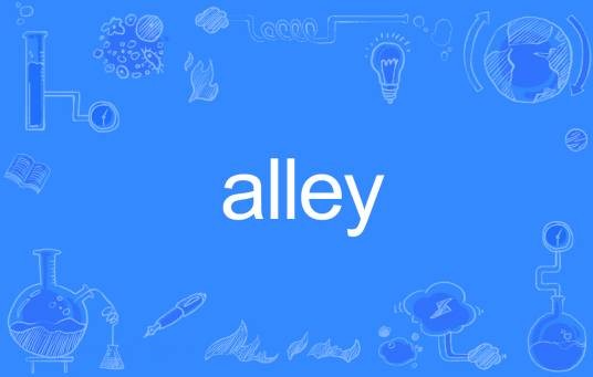 Alley（英文单词）