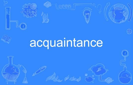 acquaintance