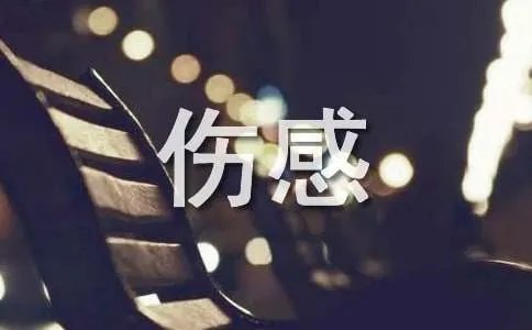 伤感的日记