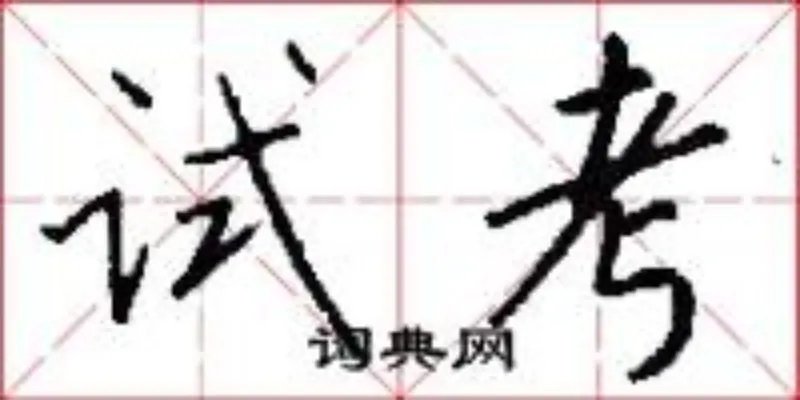 试考