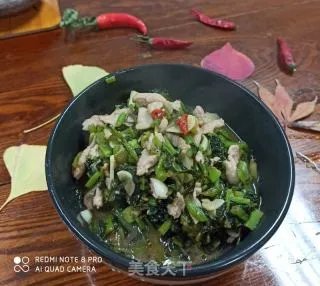 雪里蕻炒肉丝