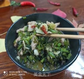 雪里蕻炒肉丝