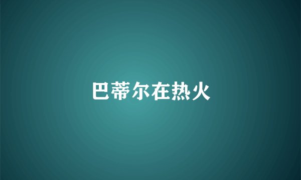 巴蒂尔在热火