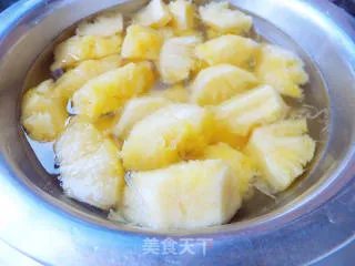 自制菠萝冰棍