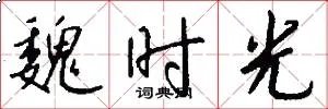 魏时光