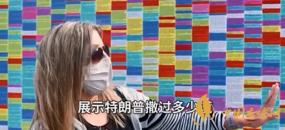 纽约街头现特朗普谎言之墙 特朗普说了哪些谎?