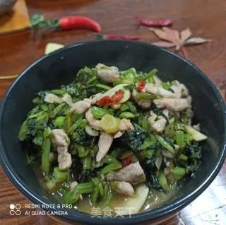 雪里蕻炒肉丝