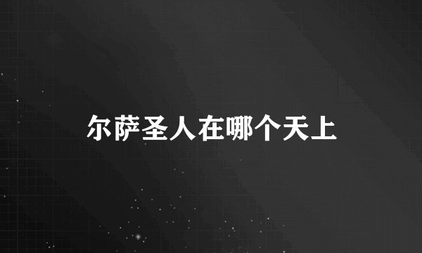 尔萨圣人在哪个天上