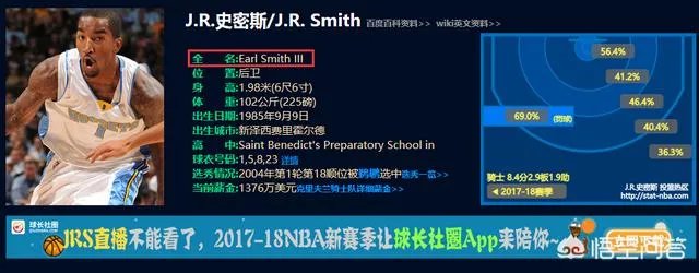 J.R史密斯的J.R是什么意思？