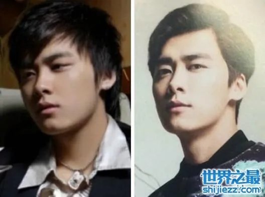 李易峰整容前的照片对比,差别并不大的天然帅哥