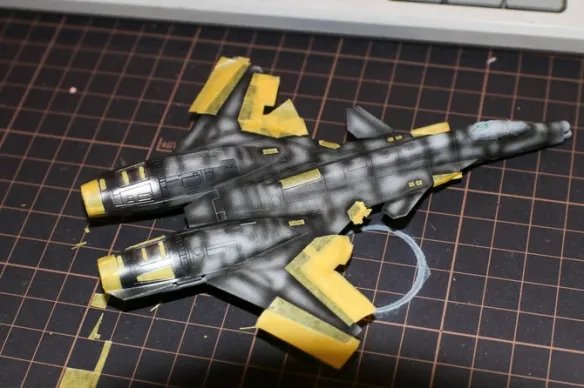 片翼的妖精 寿屋《皇牌空战zero》ADFX01+TLS模型赏