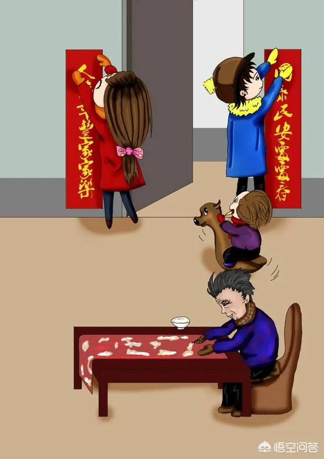 除夕几点贴春联好?