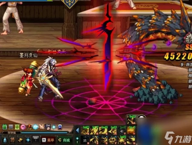 dnf黑暗武士技能加点组合2023 地下城手游黑暗武士刷图教程