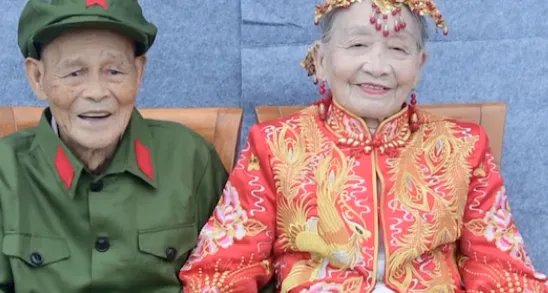 92岁老兵迟来76年的婚纱照,背后有何暖心故事?
