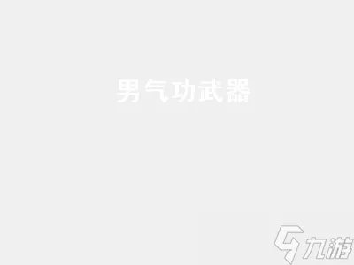 男气功武器 男气功武器选择