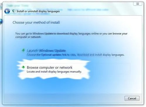 教你如何安装Windows 7中文语言包