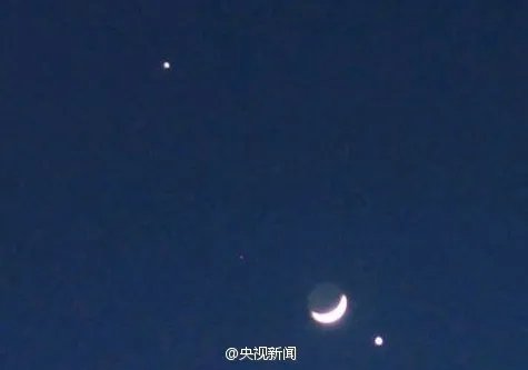 母亲节夜晚的礼物！“火星合月”奇观今夜上演