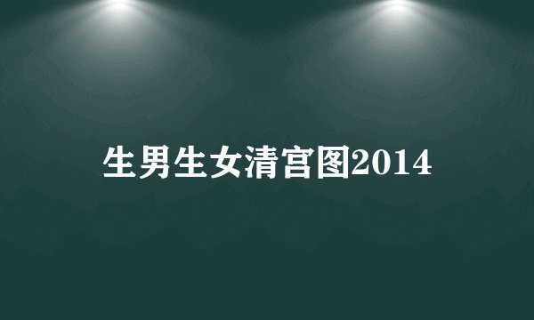 生男生女清宫图2014
