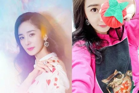 杨幂曝爱泡脚养生 跨年扔西红柿超级美丽
