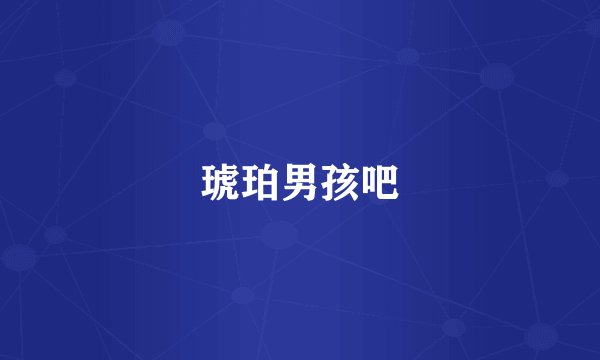 琥珀男孩吧
