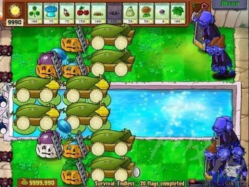《植物大战僵尸》经典梯子8炮流教程 8炮流怎么玩?