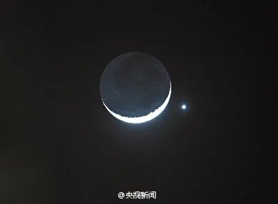 母亲节夜晚的礼物！“火星合月”奇观今夜上演