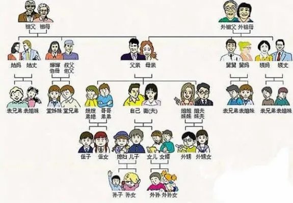 妈妈姐姐阿姨大杂烩：这关系太复杂了（关系全解析）