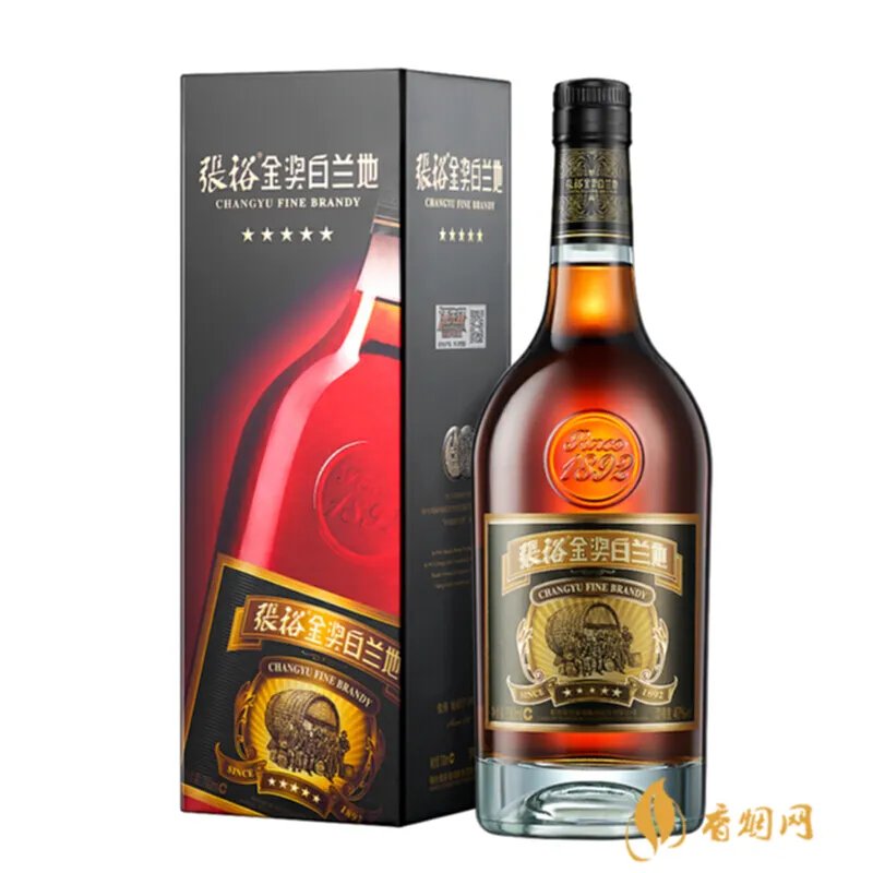 张裕金奖白兰地三星多少钱一瓶?完全揭秘