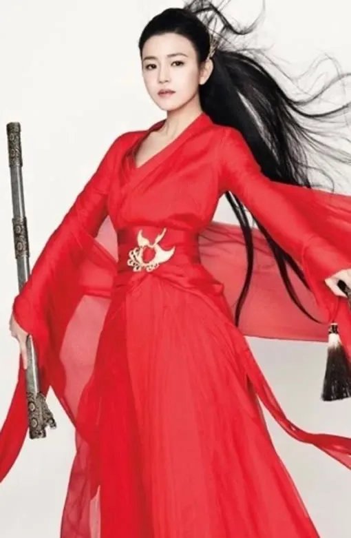 倪妮探班陈妍希合照是亮点:揭陈妍希紫霞仙子定妆照