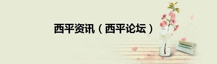 西平资讯（西平论坛）