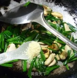 韭菜炒淡菜