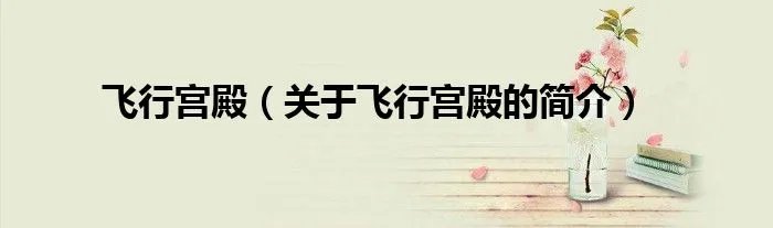 飞行宫殿（关于飞行宫殿的简介）