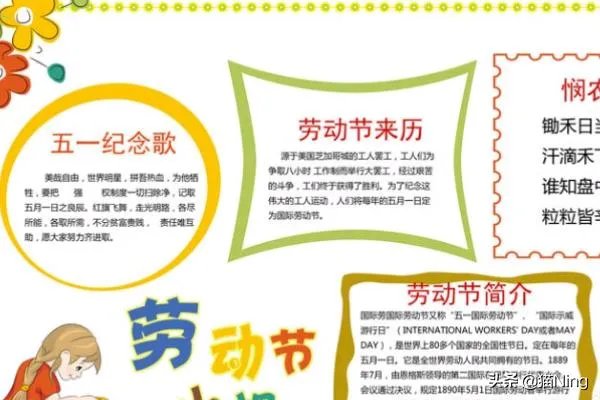 五一劳动节手抄报内容大全，劳动节手抄报欣赏？