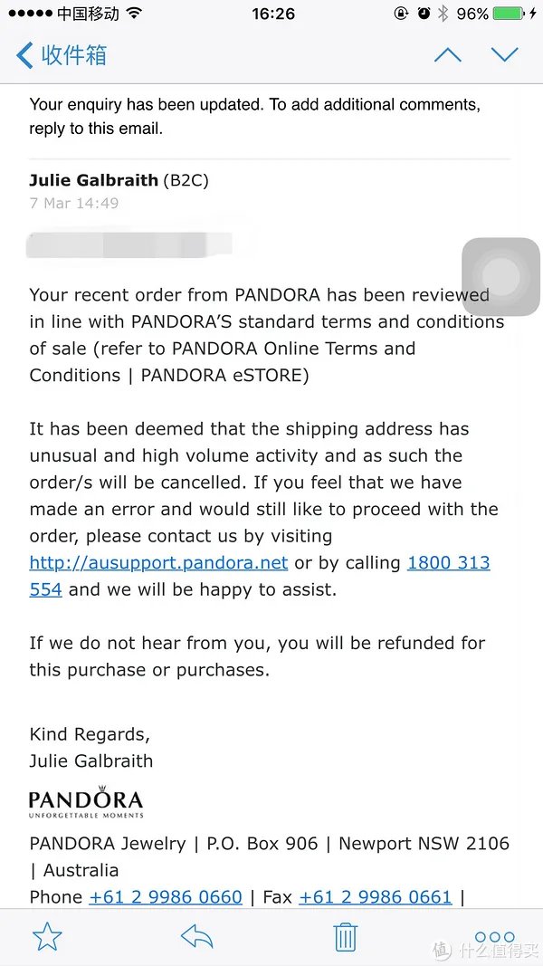 女人的心情——三分天注定，七分靠shopping 篇二：PANDORA 潘多拉 澳洲官网购物心得及手链 开箱