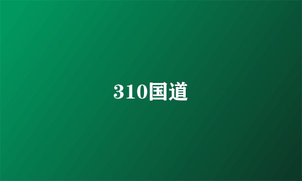310国道