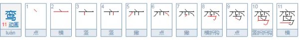 鸾怎么读