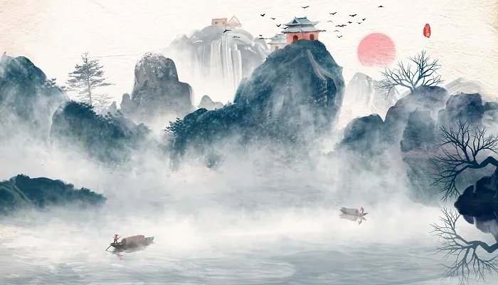 天门中断楚江开下一句