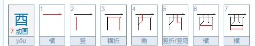 酉字怎么读？