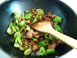 尖椒炒鸡胗