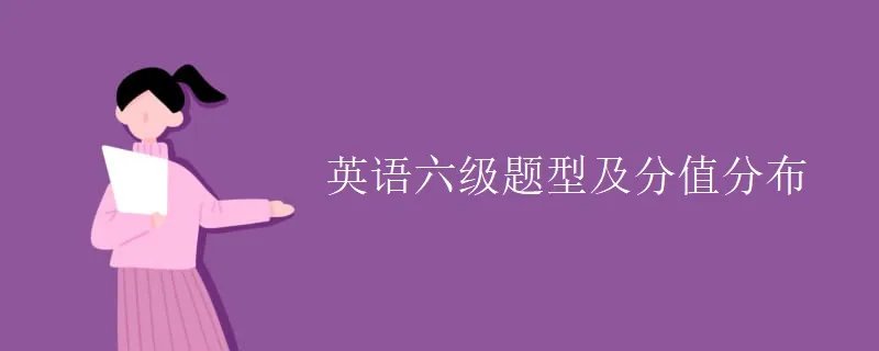 英语六级题型及分值分布