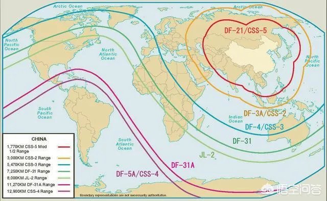 洲际导弹想要覆盖全球,需要多远的射程?必须要达到2万公里吗?