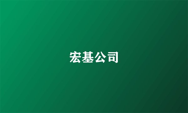 宏基公司