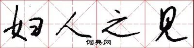 妇人之见