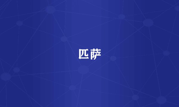 匹萨