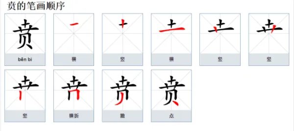 贲怎么读？