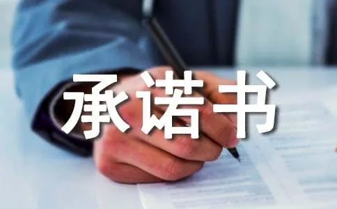 服务承诺书