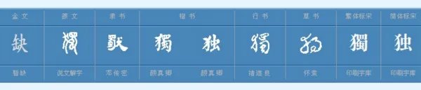 独组词,用独字怎么组词