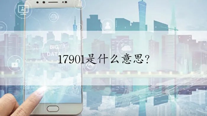 17901是什么意思？