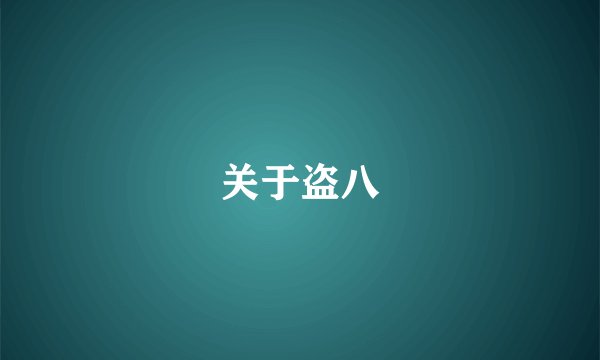关于盗八